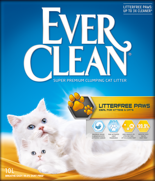 Ever Clean Cat Litter Litterfree Paws